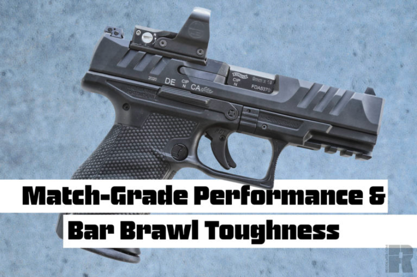 WALTHER PDP: Match-Grade Performance and Bar Brawl Toughness