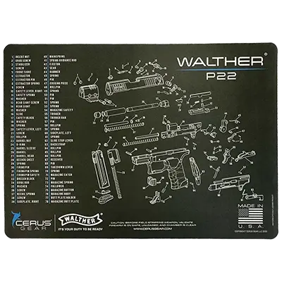 P22 Schematic Cleaning Mat