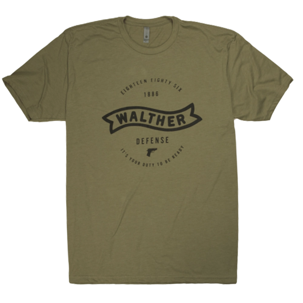 Walther Defense 1886 Olive T-Shirt
