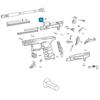 PPQ 22 P22 Screw 3X12