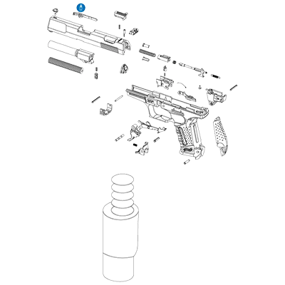 Extractor Plunger Assembly P99 PPQ