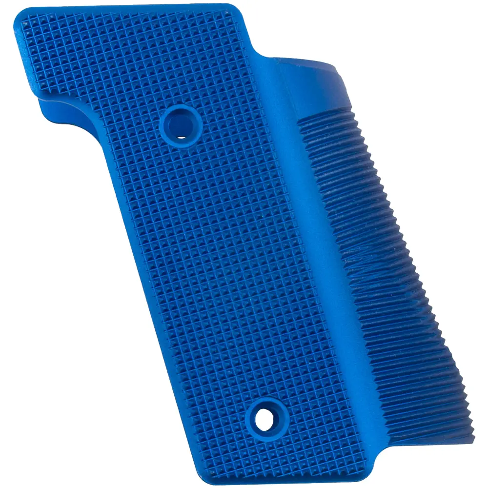 Q-Series Steel Frame Aluminum Grip Panel - Blue
