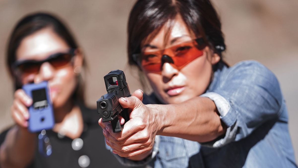 The Best Easy-to-Rack Pistols for Women: Walther Arms PD380, PDP F-Series, P22, and WMP